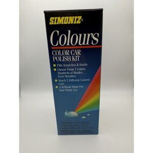 SIMONIZ COLOURS COLOR CAR POLISH KIT | EZ MATCH SYSTEM | NEW